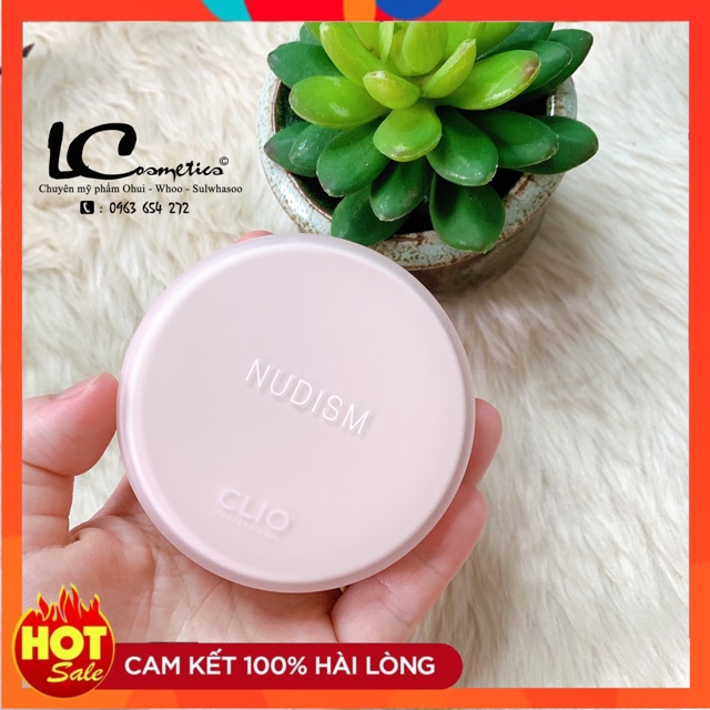Phấn Nước Trang Điểm Cushion Clio Nudism Velvetwear Foundation💦TÁCH SET HỘP CHÍNH💦mỏng nhẹ-tự nhiên-che khuyết điểm | BigBuy360 - bigbuy360.vn