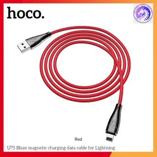 CÁP SẠC NHANH DÂY DÙ NAM CHÂM LIGHTNING 3.0A HOCO U75