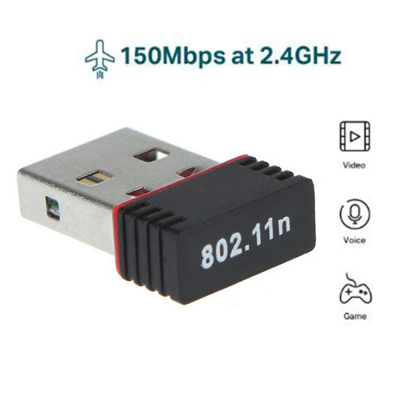 Usb 2.0 Wifi Không Dây 150m 150mbps 802.11 Ngb Glory