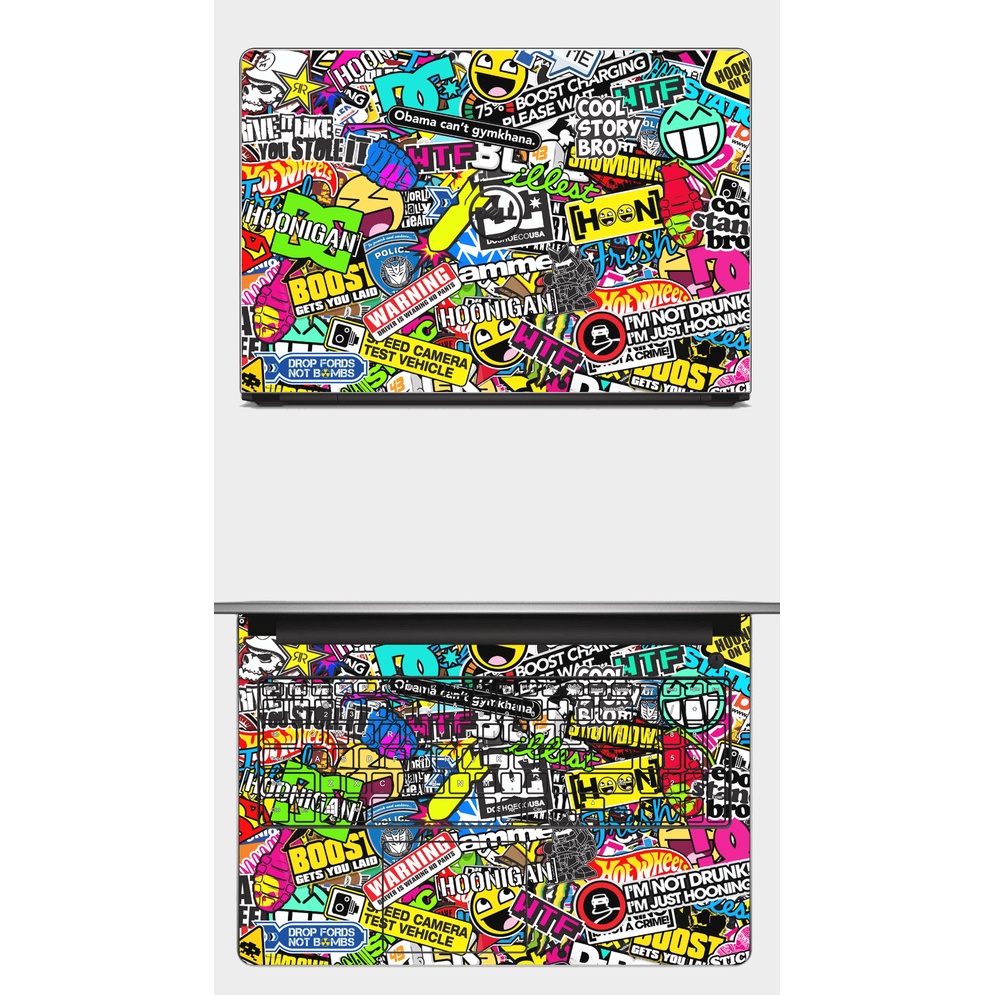 Skin dán Laptop in hình sticker . Đủ các dòng máy: Asus, Acer, Dell, HP,.. In hình theo yêu cầu