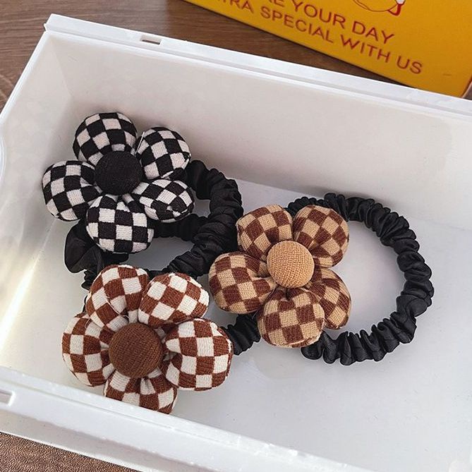Dây Buộc Tóc Cao Su Hình Hoa Hướng Dương Siêu Dễ Thương