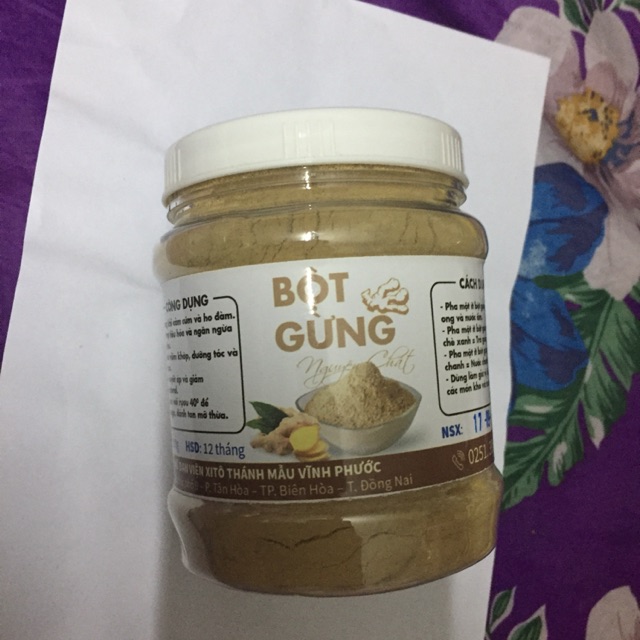 Bột gừng nguyên chất