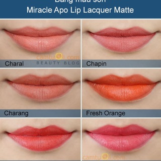 Son Miracle Apo Lip Lacquer Matte