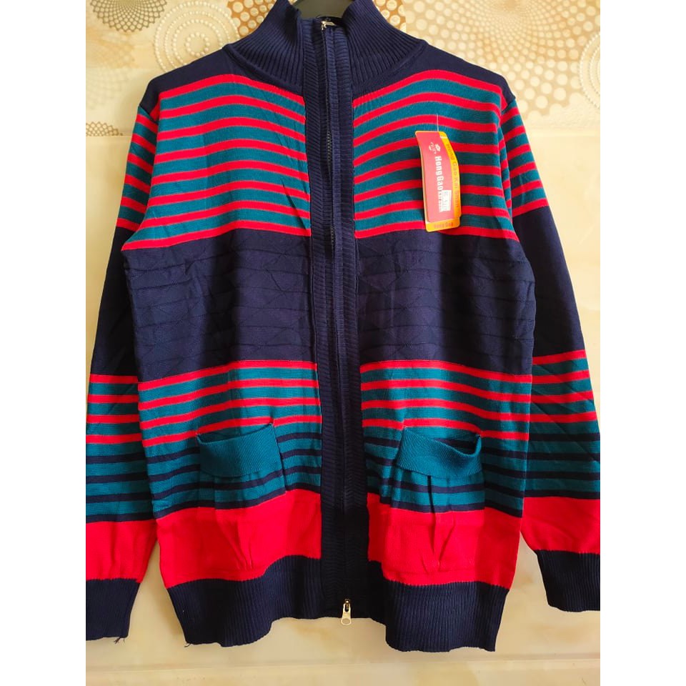 Áo khoác len trung niên dệt kim Size Đại Quảng Châu | BigBuy360 - bigbuy360.vn