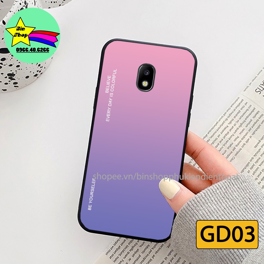 Ốp lưng kính Samsung J5 Pro - J7 Pro - J7 Plus - Ốp lưng điện thoại Samsung cao cấp, hình ảnh sắc nét.