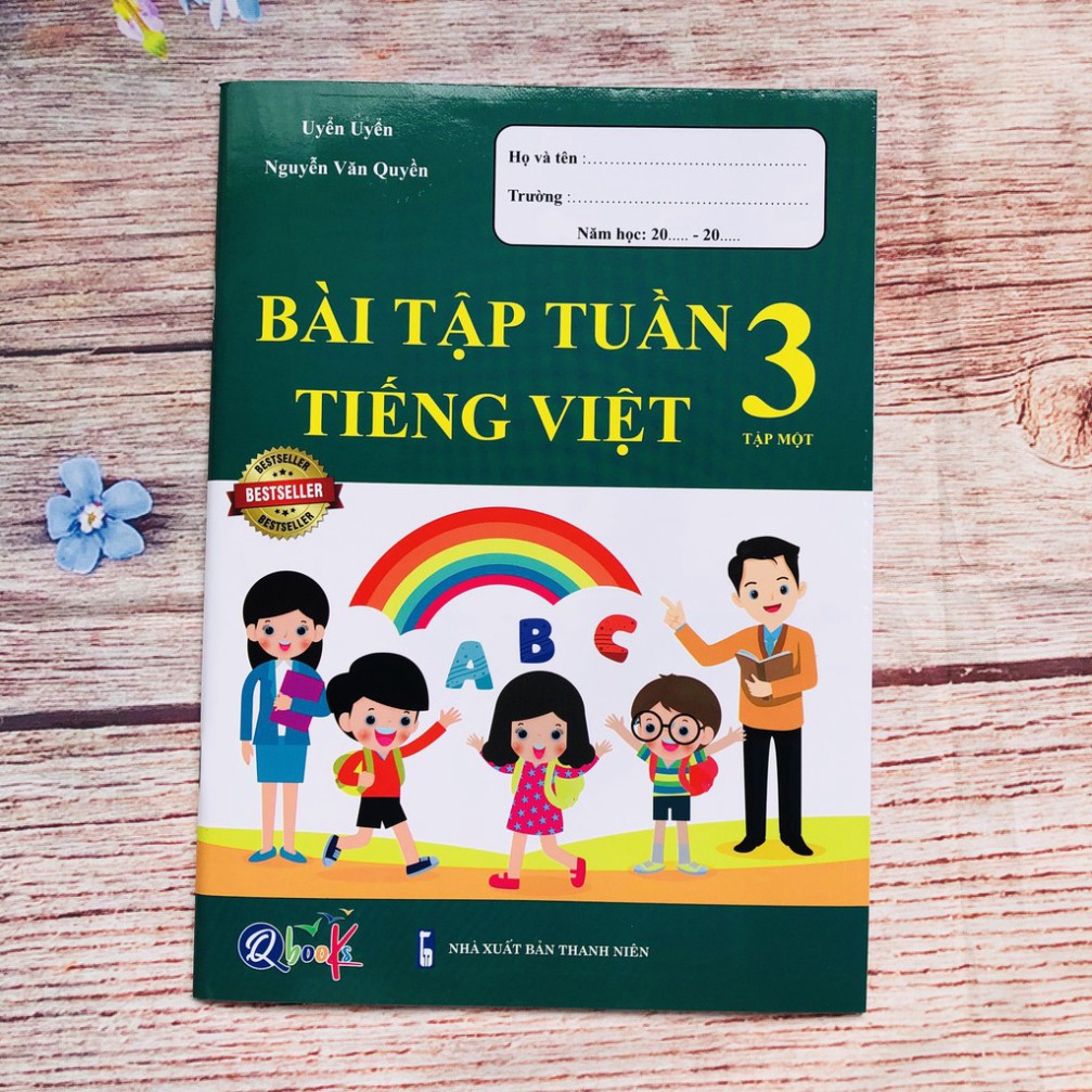 [Bebu123] [CHINH PHỤC LỚP 3] Combo bài tập tuần và đề kiểm tra toán tiếng việt 3 - cả năm (8 quyển) [TD92]