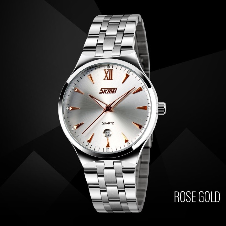 ĐỒNG HÔ NAM SKMEI - DÂY INOX - KIM DẠ QUANG | BigBuy360 - bigbuy360.vn