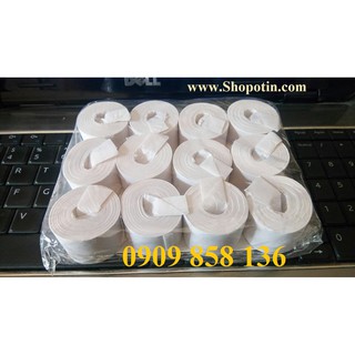 Ảo thuật giấy rút ruột, Bịch 12 cục, 12 cuộn to tròn màu trắng rút dài lê thê rất phê