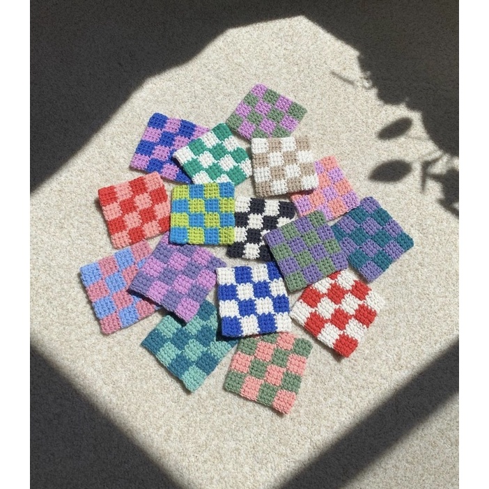 CHECKERED TOTEBAG. ĐEO VAI HOẶC ĐEO CHÉO