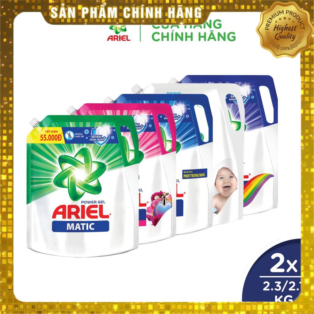 Hàng chính hãng Ariel Matic nước giặt Túi 2.1Kg - 2.3Kg