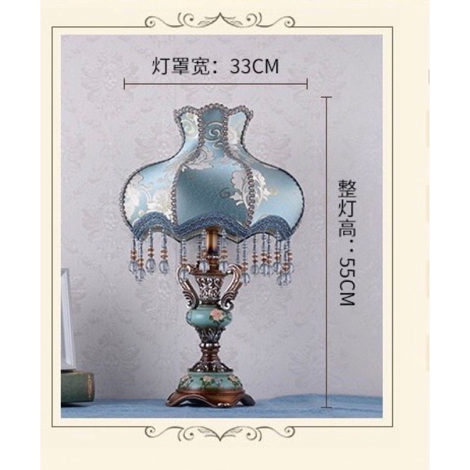 Đèn ngủ để bàn phong cách hoàng gia sang trọng DN02