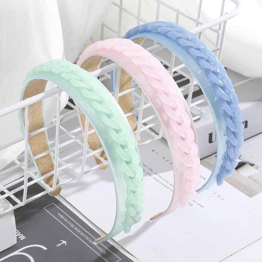 Băng Đô Cài Tóc Màu Trơn Kiểu Dáng Xinh Xắn Thời Trang