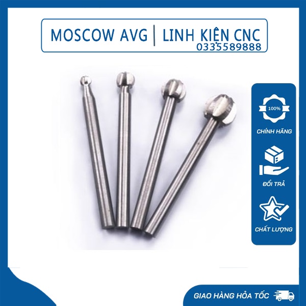 Mũi Khoét Sáo Diều Khoét Gỗ Hình Tròn Quả Đào Mũi Phá Thô Lắp Máy Mài Khuôn Cán 6mm Lưỡi 6 8 10 12 mm
