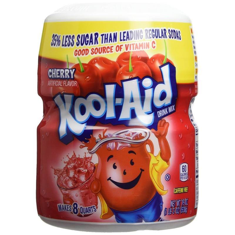 Bột Pha Nước Kool-aid Dâu - 538g