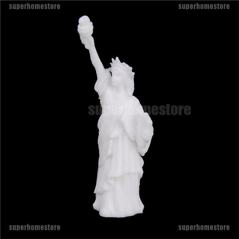 [superhomestore]Miniature Dollhouse Accessories Scene Model Statue of Liberty Toy Girl Gift