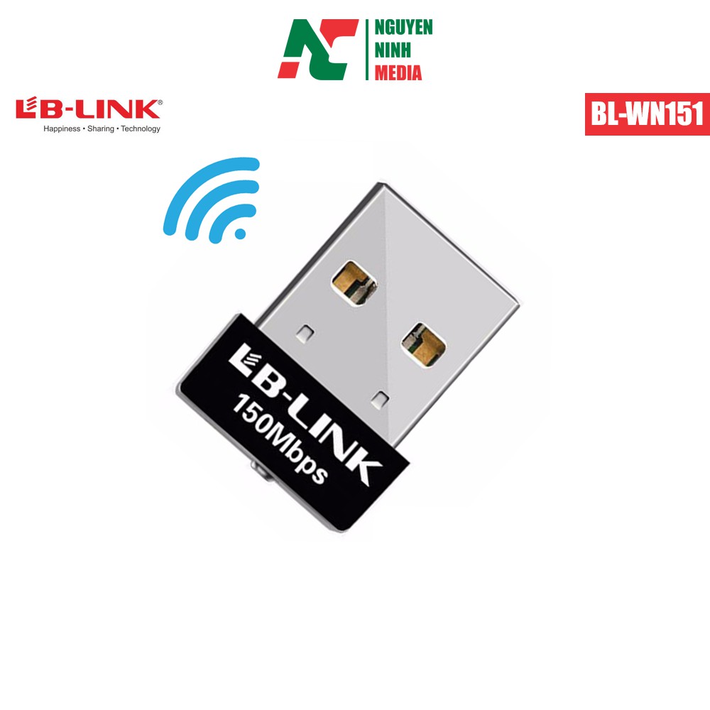 Đầu USB Thu Wifi LB-LINK BL-WN151 siêu nhỏ gọn