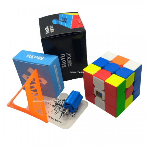 Rubik 3x3 Moyu Meilong 3M Nam Châm Từ Tính Stickerless - Nhanh, Mượt, Tốc Độ Cao