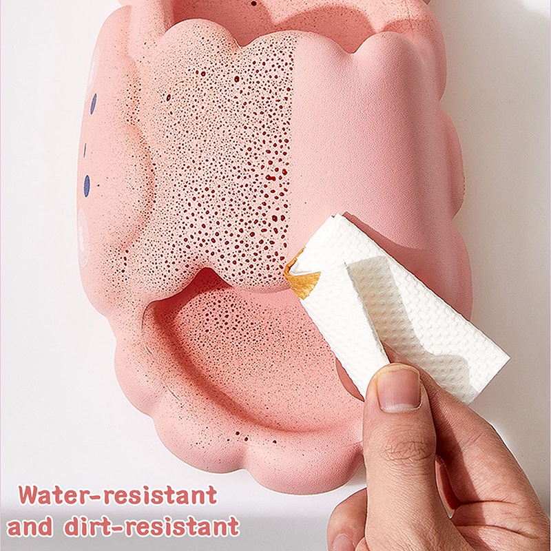 Dép Đế Mềm Họa Tiết Đám Mây Siêu Dễ Thương