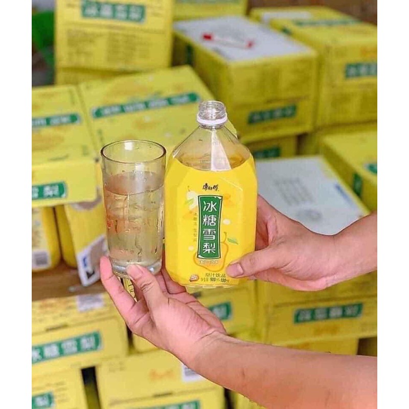 Nước Ép Lê Giải Nhiệt - Chai 1000ml