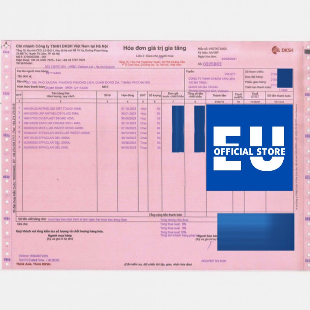 Sữa rửa mặt La Roche Posay cho da dầu mụn, nhạy cảm La Roche-Posay Effaclar Purifying Foaming Gel