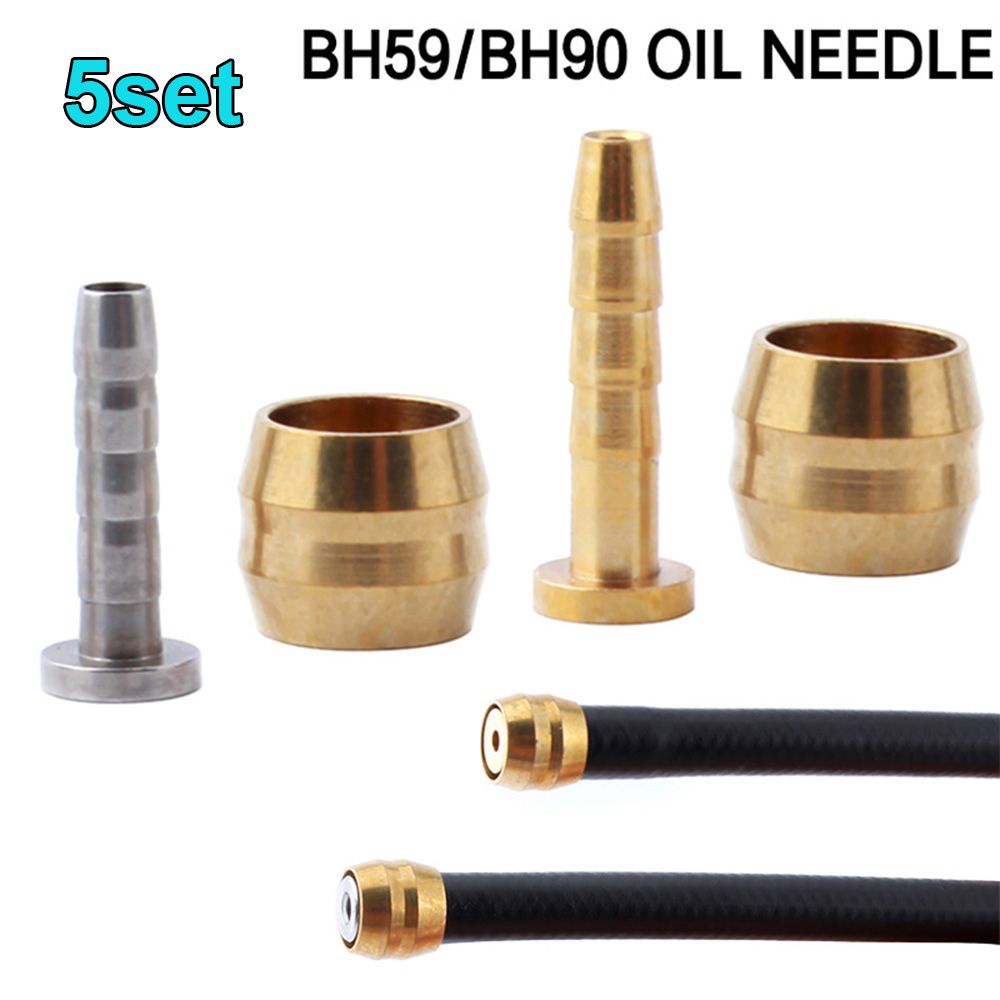 Set 5 Đầu Nối Ống Dầu Phanh Bh90 Bh59 Chuyên Dụng Cho Xe Đạp
