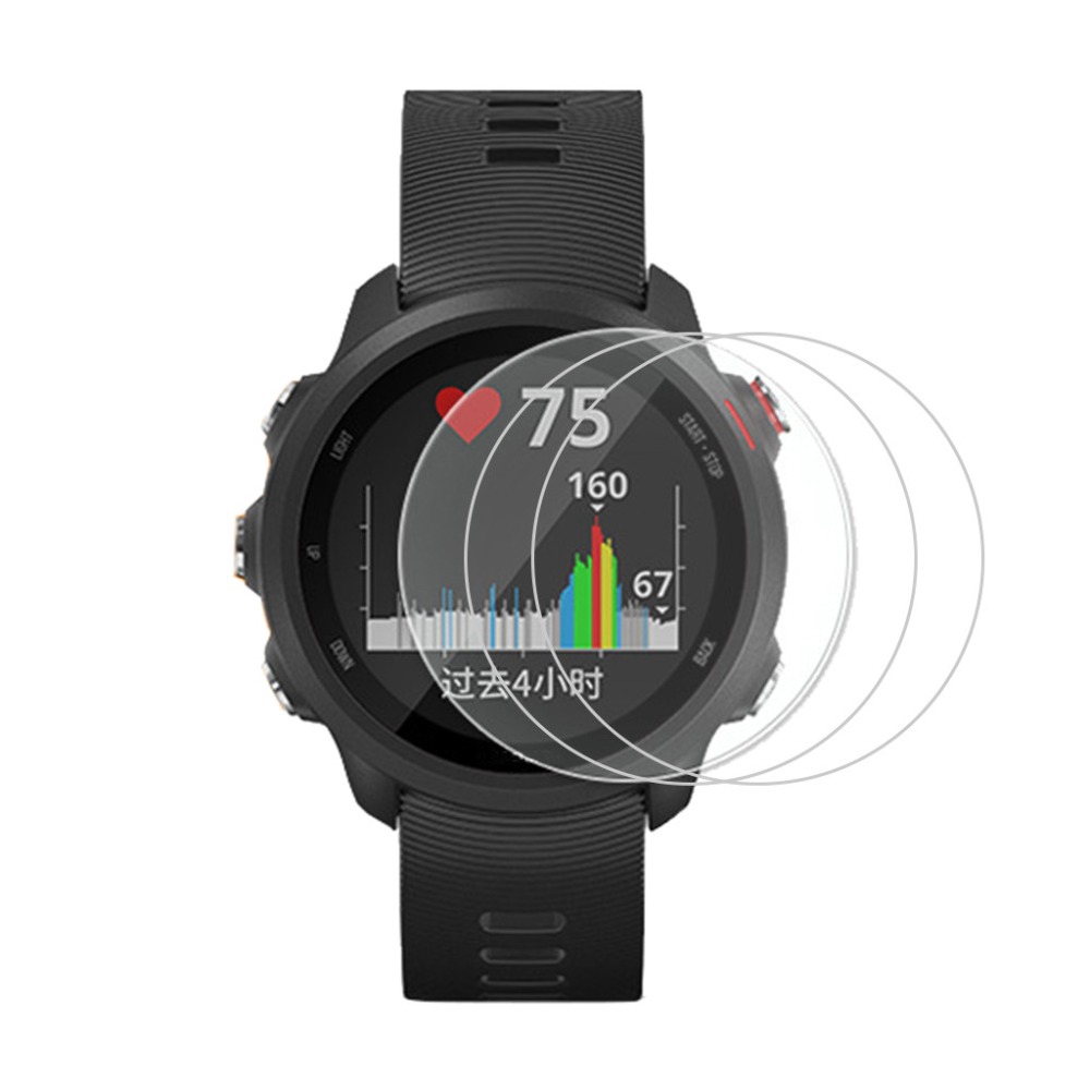 Set 1/2 miếng dán cường lực bảo vệ mặt đồng hồ Garmin Forerunner 245M / 245