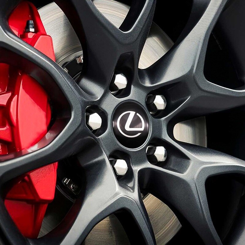 Set 4 Miếng Dán Logo 56mm Trang Trí Cho Xe Ô Tô Lexus Is250 Is350 Nx200T Rx300
