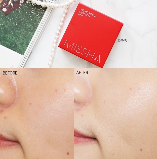 Phấn nước missha giá rẻ / 🎁 Freeship từ 50K/ 🎁 Chuẩn Auth Phấn nước Missha velvet finish cushion | BigBuy360 - bigbuy360.vn