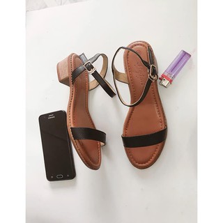 Sandal đế thô da bò Tigish mới