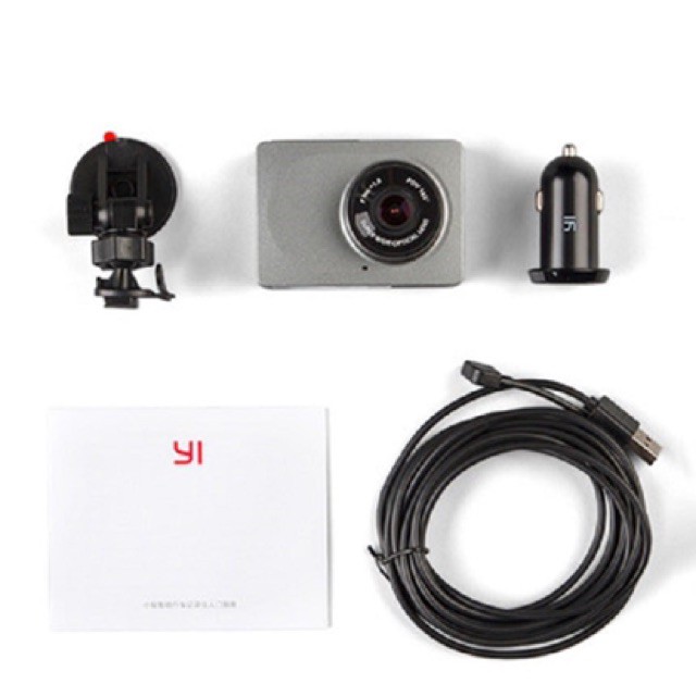 Yi 2k Xiaomi Camera hành trình ô tô xe hơi Xiaomi Yi 2k 1296p góc rộng 165 độ giao diện tiếng Anh kèm thẻ nhớ tốc độ cao | BigBuy360 - bigbuy360.vn