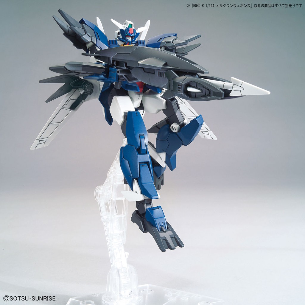MÔ HÌNH GUNDAM BANDAI HGBD:R 019 1/144 MERCUONE WEAPONS BUILD CUSTOM PART MÔ HÌNH HG GUNDAM BUILD DIVER