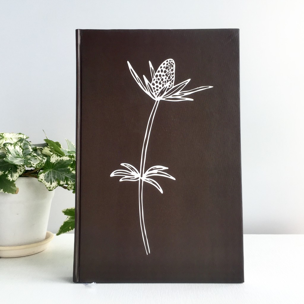 Sổ tay Crabit Sketchbook - Florist (Hoa Đen)