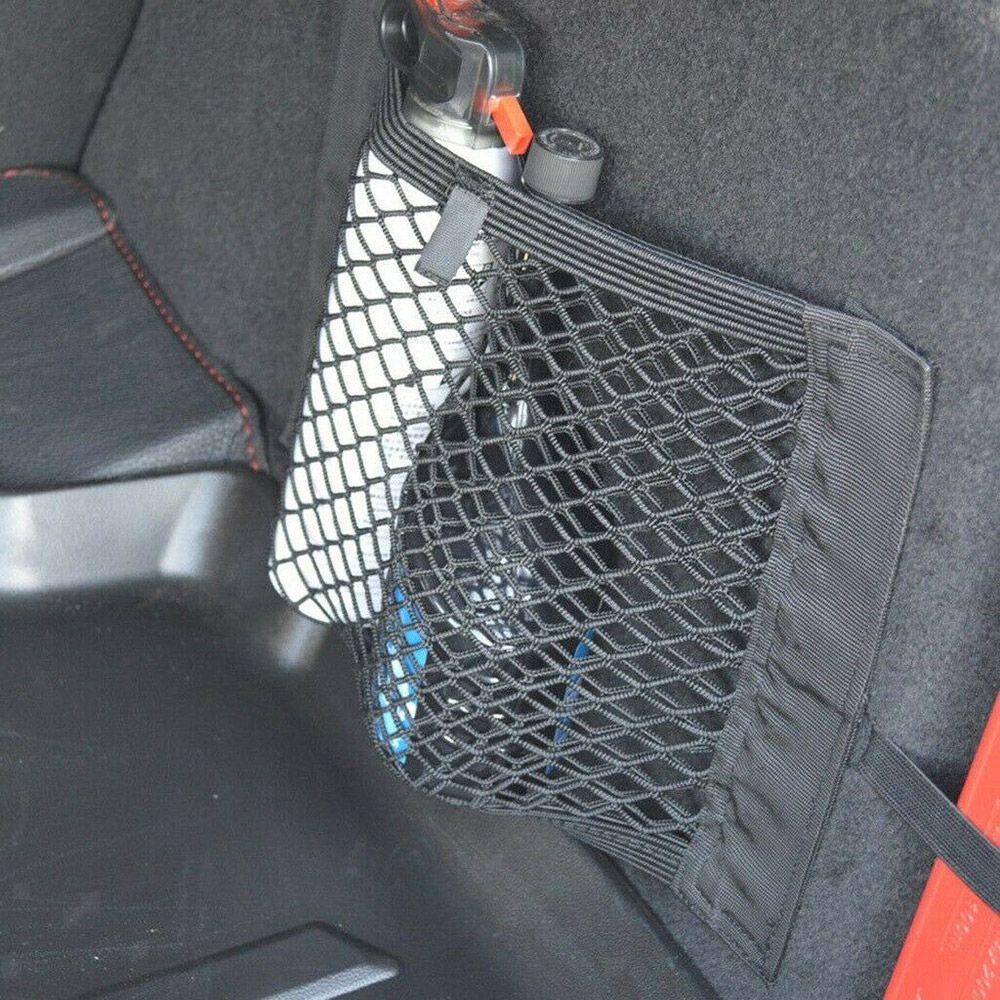 Set 2 Túi Lưới Đựng Điện Thoại Co Giãn Gắn Thắt Lưng Ghế Ngồi Xe Buýt