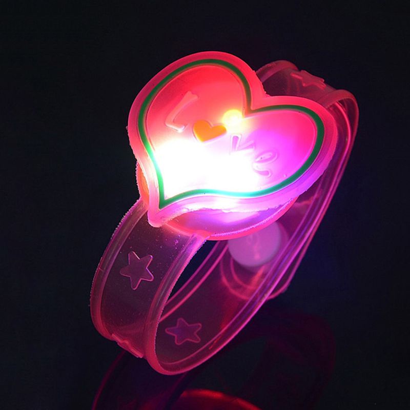 Vòng đeo tay có đèn LED họa tiết hoạt hình dễ thương cho bé