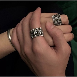 Nhẫn chạm khắc hoa văn G-Dragon phong cách Hip Hop cho nam