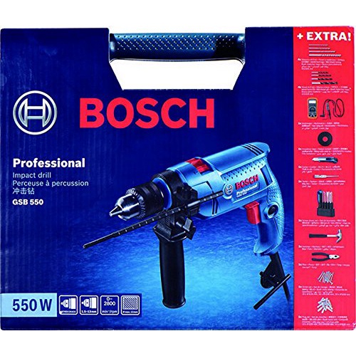 Bộ máy khoan động lực Bosch GSB 550 Electrician