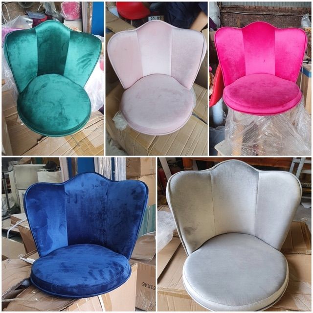 Ghế Make, Ghế Trang Điểm, Ghế Quầy Bar, Ghế Xoay 3600, Ghế Nỉ Nhung | BigBuy360 - bigbuy360.vn