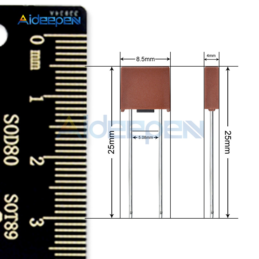 Set 50 Cầu Chì Nhựa 1A 2A 3.15A 4A 5A 6.3A 250V 392 T1A T2A T3.15A Chuyên Dụng