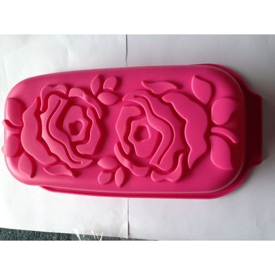 Khuôn loaf hoa hồng silicone