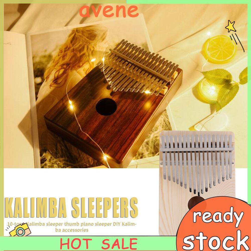 17 Key Kalimba Thumb Finger Piano Wooden Musical Instruments for Beginners