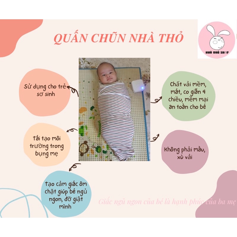 QUẤN CHŨN CỔ ĐIỂN CHO BÉ (QUÀ TẶNG 1 VÒNG DÂU TẰM) - CHÍNH HÃNG NHÀ THỎ
