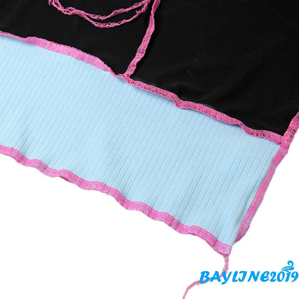 Áo Crop Top Xuyên Thấu Tay Dài Cho Nữ