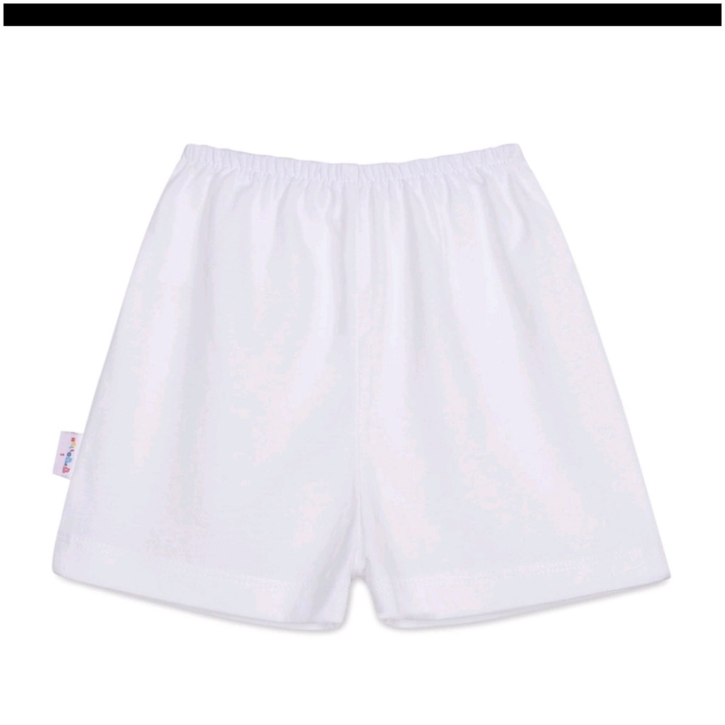 Quần ngắn trắng HELLO B&B-bekienshopmebe