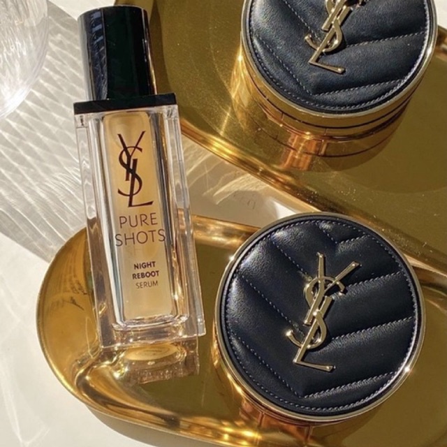 Cushion YSL Bản Limited Vỏ Da Full Size