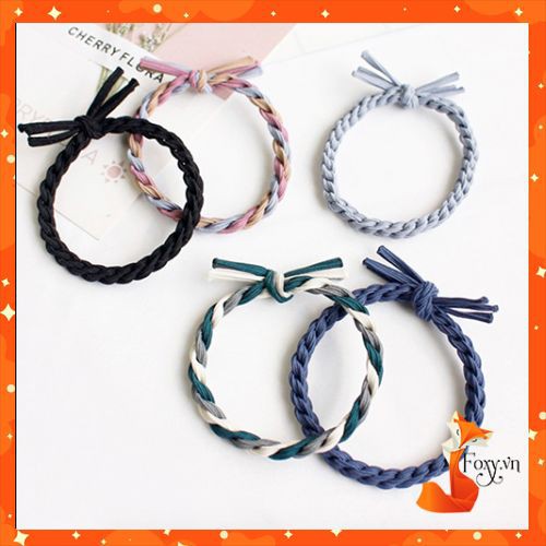Cột tóc dây xoắn Handmade phong cách Hàn Quốc Foxy