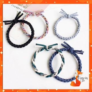 Cột tóc dây xoắn Handmade phong cách Hàn Quốc Foxy