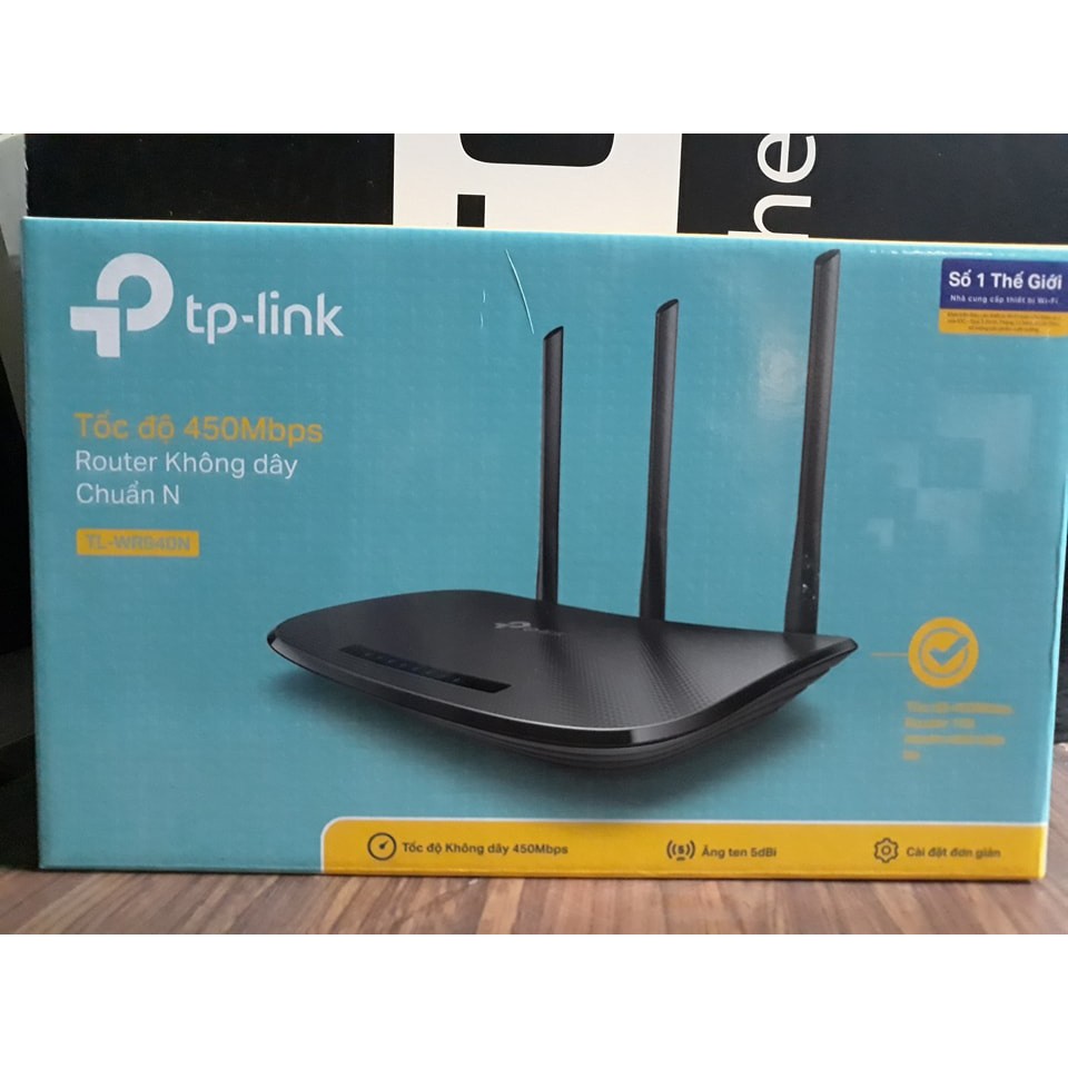 Thiết bị phát Router Wifi TP LINK TL-WR940N Chính hãng phân phối BH 24 tháng