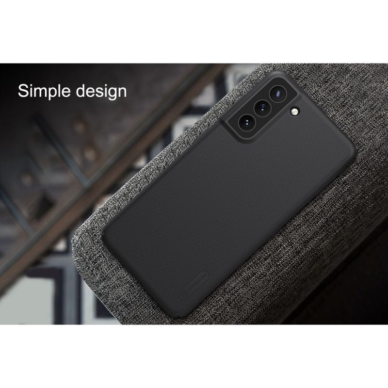 Ốp lưng nillkin sần samsung S21 Fe chính hãng tặng giá đỡ