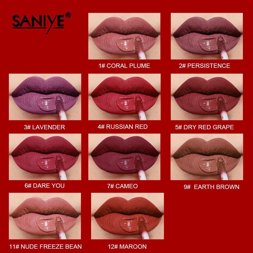 Son tint dạng lỏng nhanh khô chống thấm nước 8 màu tùy chọn trang điểm L1181 | BigBuy360 - bigbuy360.vn