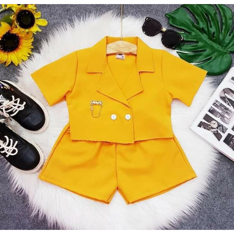 Sét vest croptop (ThuThai)